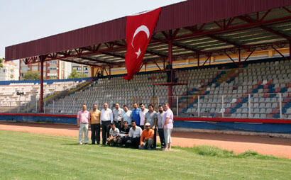 Kapalı Tribün tamamlandı. Kapalı Tribün tamamlandı.